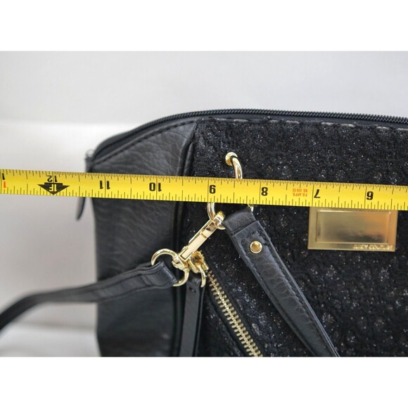 Juicy‎ Couture Black Sparkle and Gold Accent purse Strap - Picture 5 of 9